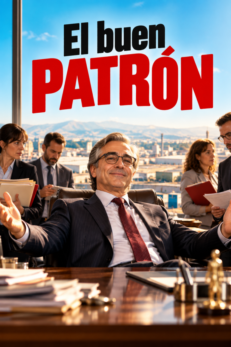 Cartel de la película El buen patrón en el catálogo VOD de MisCanales