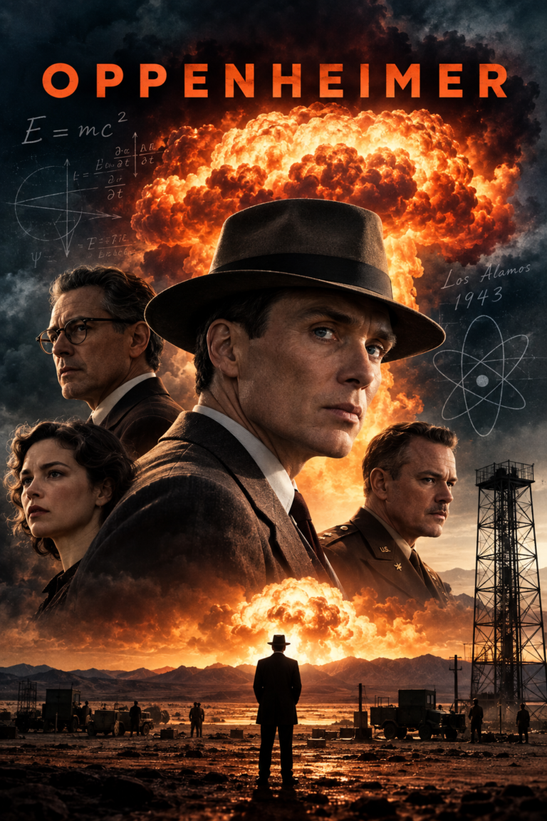Cartel de la película Oppenheimer en el catálogo VOD de MisCanales